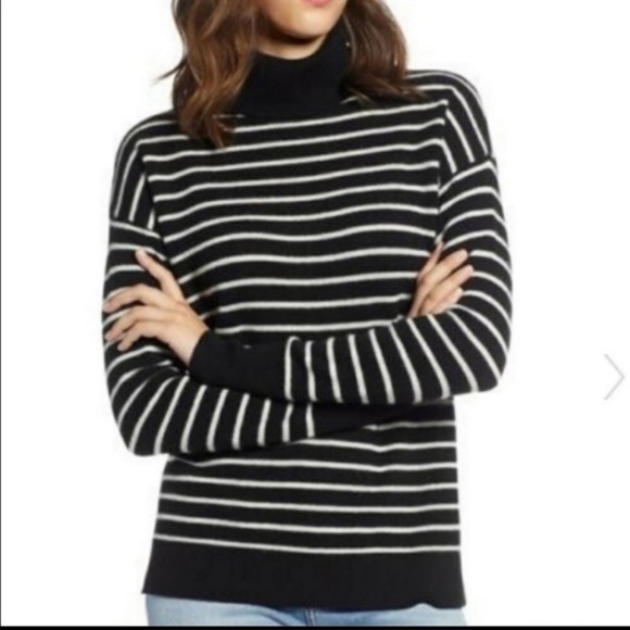 Halaogen Cashmere turtleneck pullover sweater size XS New with tag - Picture 9 of 9